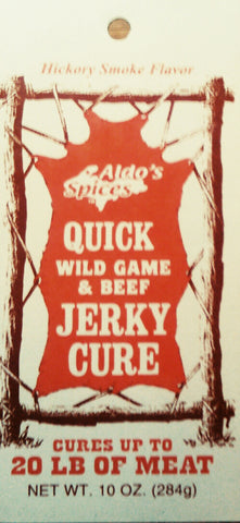 Aldo's Quick Wild Game & Beef Jerky Cure