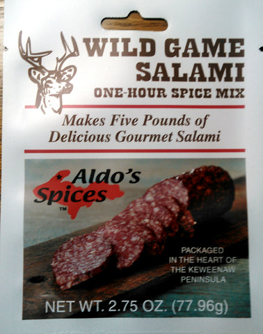 Aldo's Wild Game Salami,